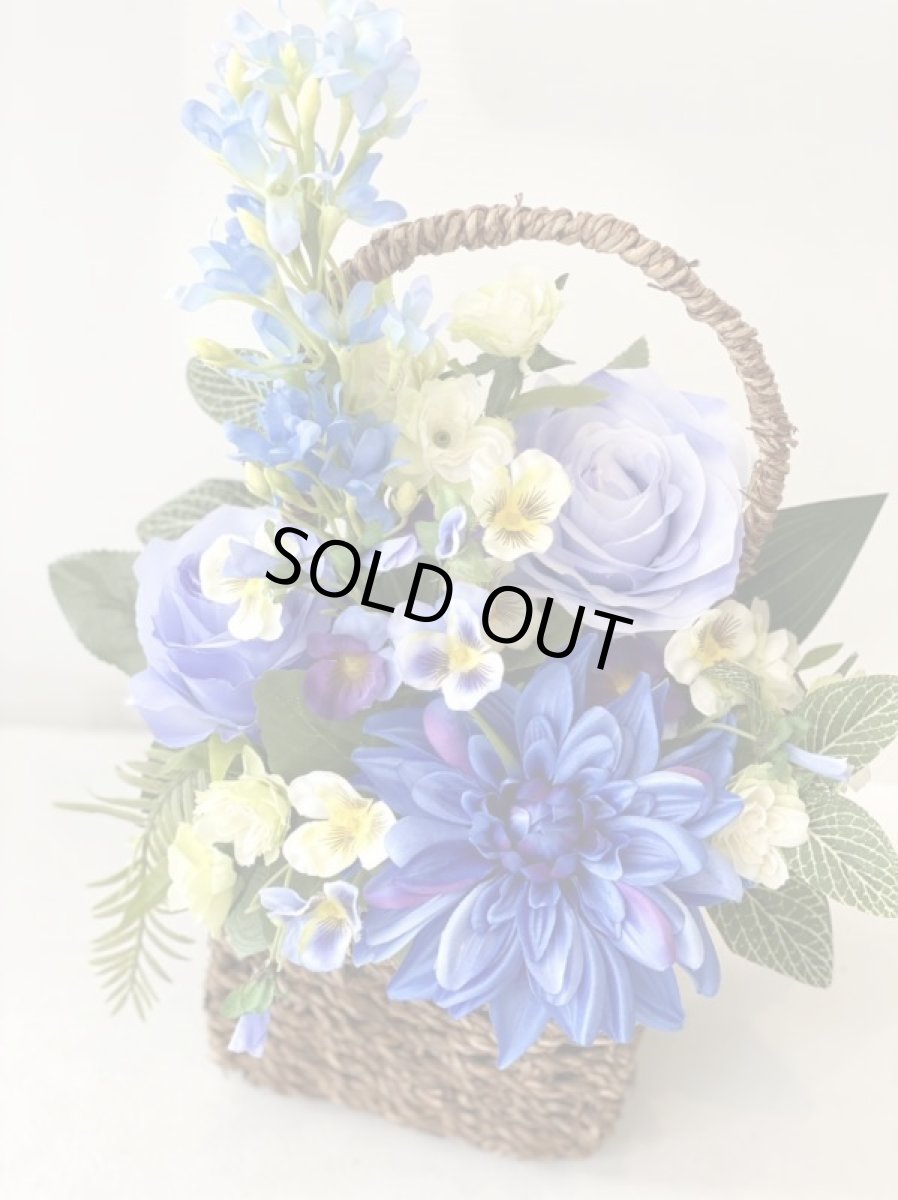 画像8: Blue basket (8)