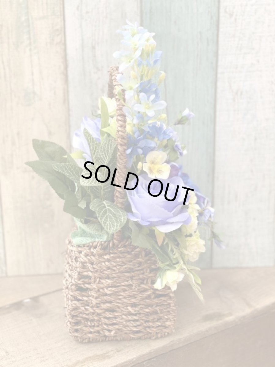 画像4: Blue basket (4)