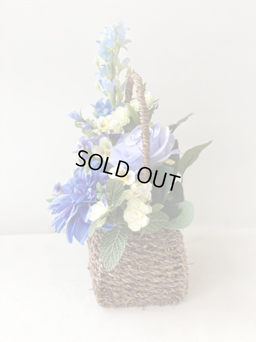 画像10: Blue basket (10)