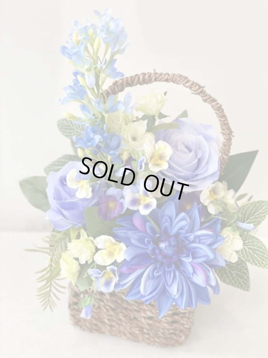 画像7: Blue basket (7)