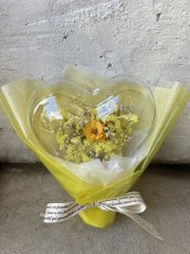 画像6: Heart bouquet （yellow） (6)