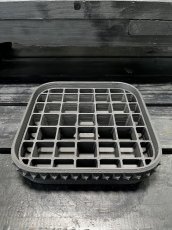 画像1: UKEZARA‘SQUARE STUDS‘ XL ブラック (クラックなし) (1)