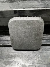 画像4: UKEZARA‘SQUARE STUDS‘ LL ブラック (クラックなし) (4)