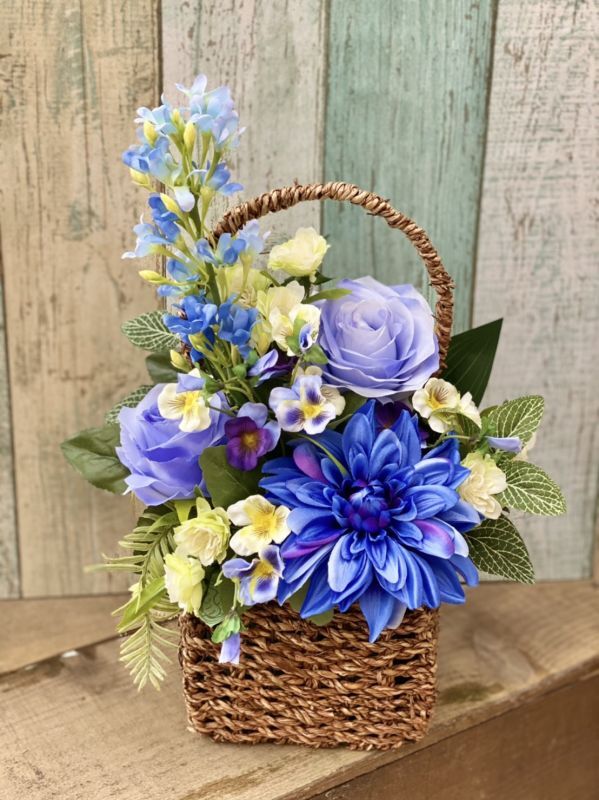 Blue basket